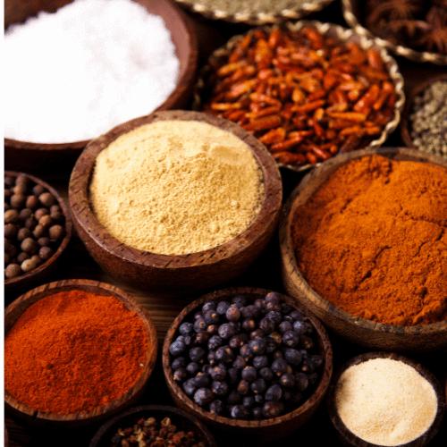 All the spices needed to make your custom sausage products.